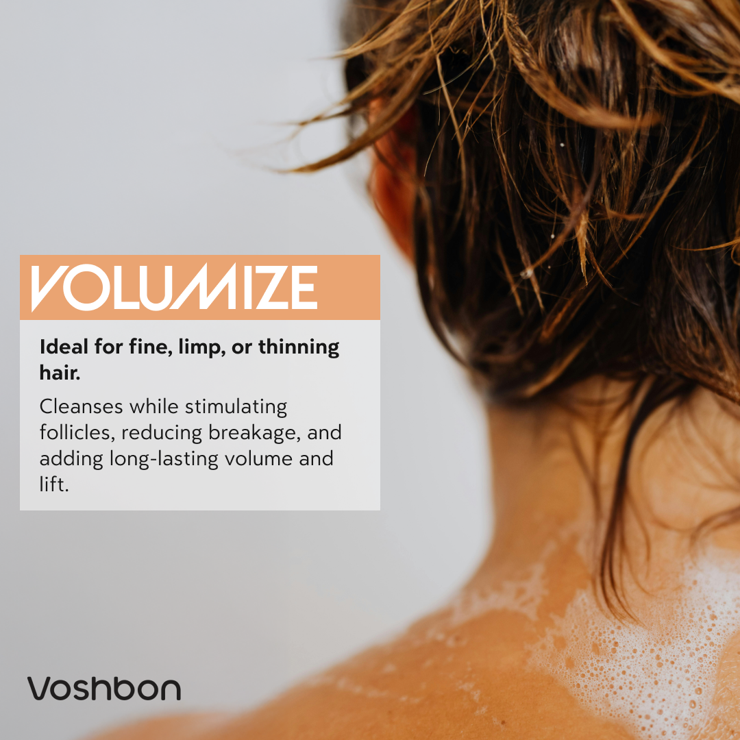 VOLUMIZE Freeze-Dried Hair Wash