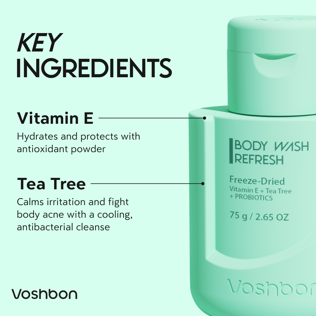 REFRESH Freeze-Dried Body Wash