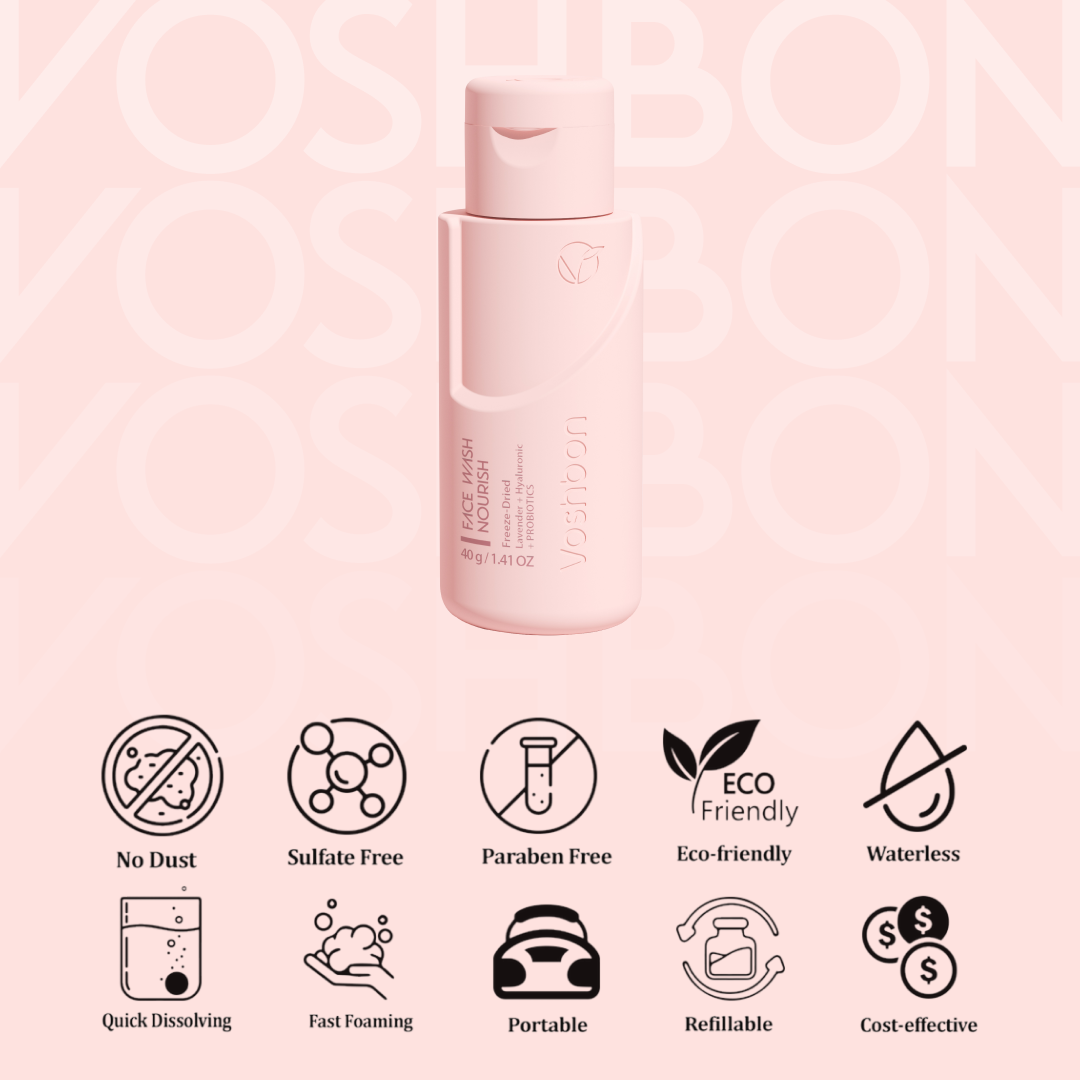 NOURISH Freeze-Dried Face Wash