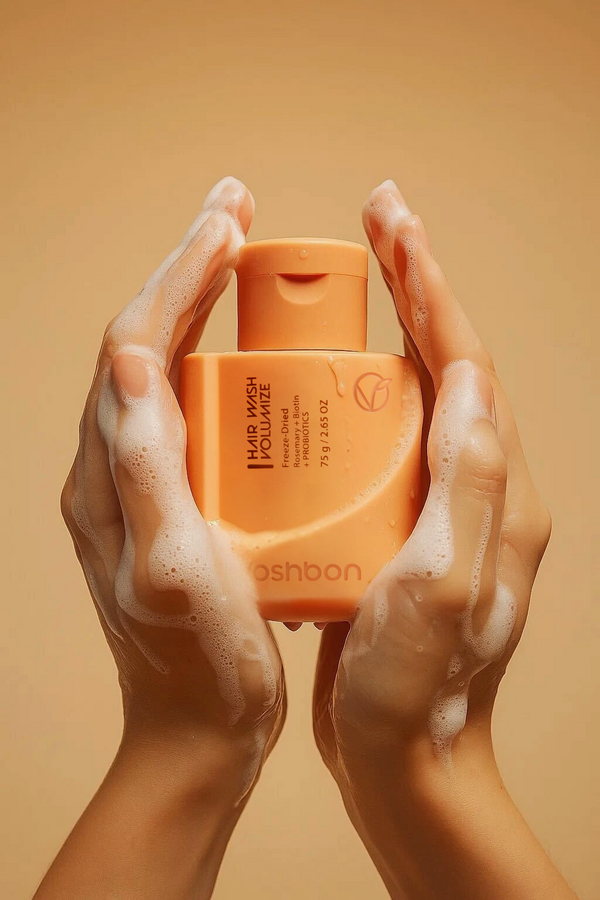 VOLUMIZE Freeze-Dried Hair Wash