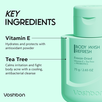 REFRESH Freeze-Dried Body Wash