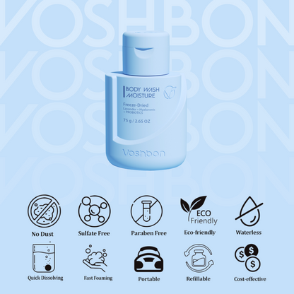 MOISTURE Freeze-Dried Body Wash
